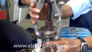 how to replace bearing for induction motor [upl. by Landers]