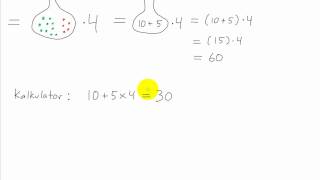 Matematikk 1P  016  Regnerekkefølge 2  Parenteser [upl. by Anilak]