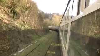 The Shropshire Union Railtour 10 1 2015 Part 4 Ironbridge Coalbrookdale and Madeley Junction [upl. by Erlin]