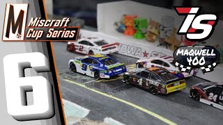 NASCAR StopMotion Miscraft Cup Series  S6 R4  Iowa [upl. by Izaak462]