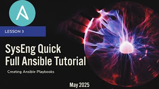 Ansible Tutorial 03  Building Your First Ansible Playbook [upl. by Farrish938]