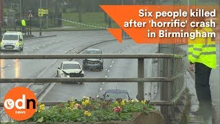 Six people killed after horrific crash in Birmingham [upl. by Granoff]