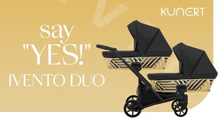 The Evento Duo Kunert Baby Stroller  Manual  video demonstration Kunert babystroller [upl. by Acinomad344]