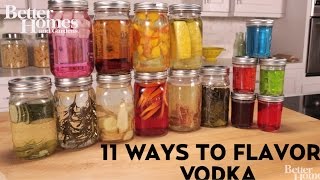 11 Ways to Flavor Vodka [upl. by Nairdna623]