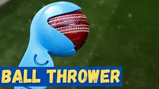 How To Use The Robo Arm Cricket Ball Thrower  MUST HAVE Cricket Equipment [upl. by Ahsekan171]