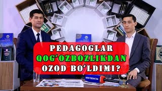 Zamonaviy pedagog kim U bugun qogʻozbozlik va ortiqcha ishlardan qanchalik ozod etilgan [upl. by Jacobine]