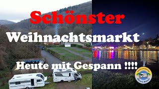 Wohnmobiltour 🚐 endet im Keller  Traben Trabach Keller Weihnachtsmarkt 🎄🎅🧑‍🎄🤶🌲 [upl. by Gayler824]