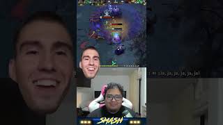 Hasta LO IMPOSIBLE para no ser descubierto smashdota masoku dota2 [upl. by Llehctim956]