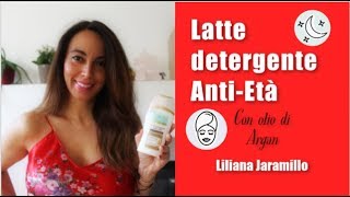 LATTE DETERGENTE ANTI ETA COME STRUCCARSI PERFETTAMENTErecensione Clinians [upl. by Macmullin]