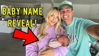 Official Baby LaBrant Name Reveal [upl. by Horner]