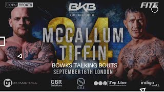 Aaron McCallum and Mark Tiffin on BKB 34 Title Bout [upl. by Yim]