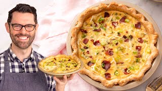 Easy Quiche Recipe  Delicious and SO Versatile [upl. by Yardna280]