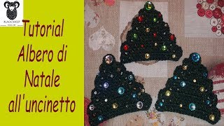 Tutorial Albero di Natale alluncinetto [upl. by Olli]