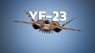 YF23  The Stealth Fighter The US Air Force Almost Built [upl. by Lisha]