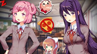 Lunchtime at The Literature Club DDLC MOD [upl. by Refenej128]