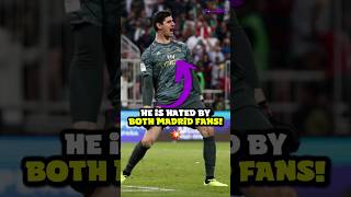 Unluckiest Player in Real Madrid History 🤯⚽ courtois football shorts [upl. by Ihtraa]