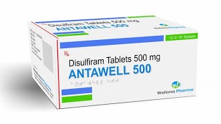 Disulfiram Antabuse  Alcoholismo crónico 🍻 Farmacología [upl. by Togram]