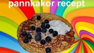 pannkakor recept [upl. by Asilanom765]