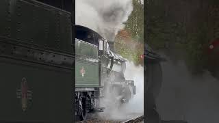 Betton Grange pulling a Santa train out of Shackerstone station in Leicestershire December 24 san [upl. by Natehc603]