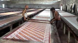 Saree printing jetpur [upl. by Devondra]