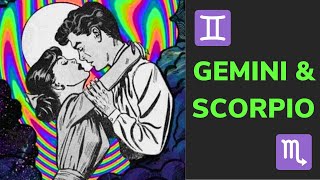 ✨The Gemini amp Scorpio Relationship  LOVE Friendship amp Compatibility 💘 [upl. by Xilef]