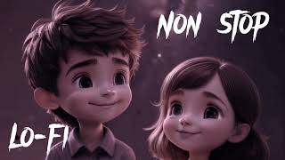 Feels of love Vibes  Non stop lofi song Best reading songs [upl. by Leonerd]