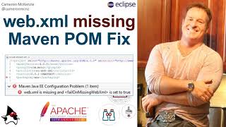 Fix Mavens webxml is MissingError [upl. by Eaj]