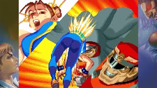 Street Fighter Alpha  Todos los Finales  All Endings 4K60 [upl. by Gresham]