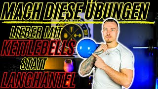 Mach DAS lieber mit Kettlebells statt Langhantel  Vorteile von Kettlebell Übungen [upl. by Stace]