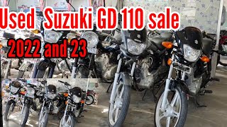 Suzuki Used bike market 2022 Used bike Rate and market in PakistanUsed GD 110  used bike 2023 [upl. by Atiekan]