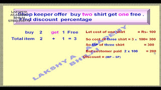 vedic maths 22profit amp loss discount   in 10 second  lakshya education maths guru no1 [upl. by Dranik]