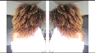 Afro Locken mit dem Föhn Diffusor stylen  HAARROUTINE [upl. by Shabbir249]