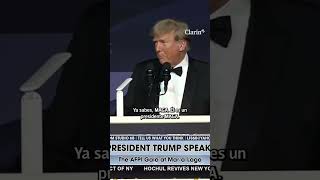 “Tu trabajo en Argentina es increíble” el elogio de Donald Trump a Javier Milei [upl. by Hokanson966]