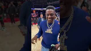 Derrick White Gives Lil Boosie His Game Worn Boston Celtics Jersey boosie [upl. by Grimbly]