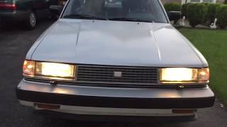 1985 Toyota Cressida start up and walk around 5speed manual [upl. by Sylera854]