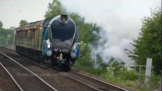 LNER 4492 Dominion of New Zealand  The William Shakespeare 12511 [upl. by Sorel]