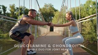 Double Duo for Joint Health  Glucosamine amp Chondroitin Supplement with Vitamin C and Calcium [upl. by Yajet]