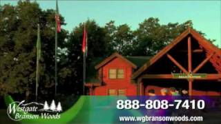 Westgate Branson Woods  Branson Missouri Lodging Cabins and Resorts [upl. by Atillertse]