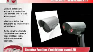 Camera Factice Extérieur avec LED [upl. by Tlok366]