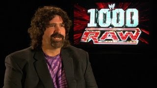 Mick Foley wins his first WWE Championship  Raws 1000th [upl. by Aihsat]