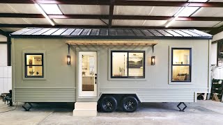 Is This The Most LUXURIOUS Handcrafted Movement Tiny Home Ever [upl. by Cox]