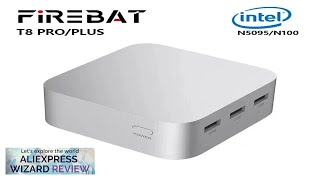 FIREBAT T8 Pro Plus Mini PC Intel Celeron N5095 N100 Desktop Gaming Review [upl. by Meibers]