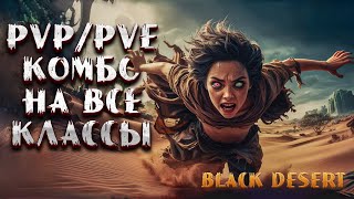 PVP PVE комбо ударов на все классы БДО Black Desert 2024 ПВП ПВЕ [upl. by Hake]