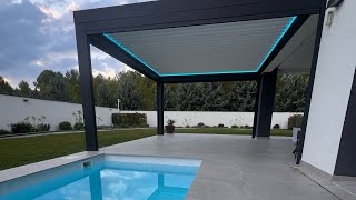 Diseño y lujo con esta pérgola bioclimática [upl. by Riplex6]