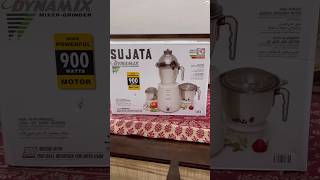 Unboxing Sujata Dynamix Mixer Grinder  Best mixer grinder in 2024 sujata shorts mixer [upl. by Yrakaz]