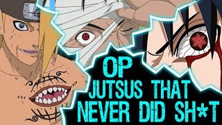 10 Overpowered Naruto Jutsu that just Didnt Accomplish Anything  NUX RANTS [upl. by Eelaroc402]