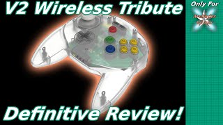 RetroBit V2 Wireless Tribute 64 Review  A Fantastic Controller For N64 Emulation [upl. by Belter722]