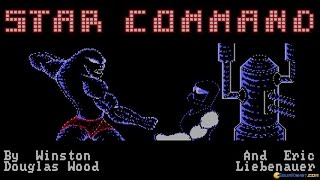 Star Command gameplay PC Game 1988 [upl. by Maisey961]