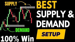 Best Supply amp Demand Trading Setup  100 win Trading Setup trading forex cr7trader viralvideo [upl. by Aihseket668]