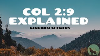 Colossians 29 Explained [upl. by Ahsuatan]